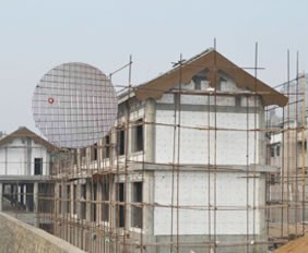 郑州外墙保温电焊网使用案例